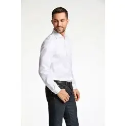 Lindbergh teknisk skjorte 30-242130-White - Lindbergh Skjorter