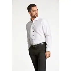 Lindbergh skjorte 30-247000-White - Lindbergh Skjorter