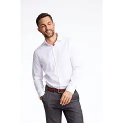 Lindbergh skjorte 30-247074-White - Lindbergh Skjorter