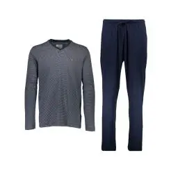 Bison jersey pyjamas 80-961002-Navy - Bison Undertøj