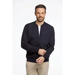 Bison cardigan 80-803002A-Navy - Bison Strik
