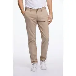 Bison superflex chino 80-047012-Sand - Bison Bukser & Jeans
