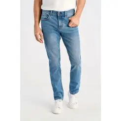 Bison superflex jeans 80-030000LW-Light Wash - Bison Bukser & Jeans