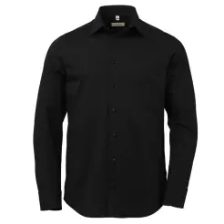 Oakmore comfort fit skjorte OM07 Black - Oakmore Skjorter