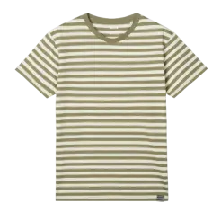 Mads Nørgaard t-shirt Midi Vanilla Ice / Overland Teak - Mads Nørgaard t-shirt