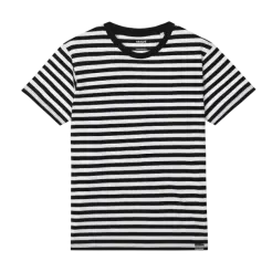 Mads Nørgaard t-shirt Midi Vanilla White / Black - Mads Nørgaard t-shirt