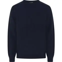 Clipper Irish Pullover O neck 50418 Dark Navy - Clipper