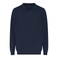 Clipper Toledo Pullover V neck 51567 Dark Navy Melange - Specielle sæson produkter efterår 2026