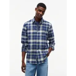 Tommy Hilfiger flannel skjorte DM0DM23528-0M1 - Tommy Hilfiger skjorter