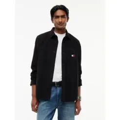 Tommy Hilfiger fløjls overshirt DM0DM23705-BDS - Tommy Hilfiger skjorter