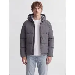 Jack & Jones puffer jakke 12303930-Asphalt - Jakker