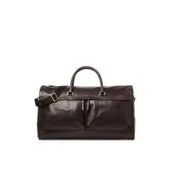 Saddler Orlando weekend/garment taske 111150046-Dark Brown - Saddler tasker og punge
