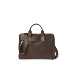 Saddler Gustav computer taske 112600004-Dark Brown - Saddler tasker og punge