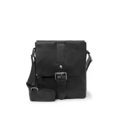 Saddler George messenger taske 113020001-Black - Saddler tasker og punge