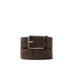 Saddler Bos ruskinds bælte 788590004-Dark Brown - Saddler bælter