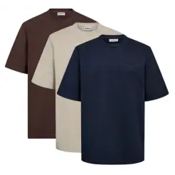 Resteröds 3-pak t-shirt 35-20251-2020-89+82+49 - Resteröds t-shirts og polo
