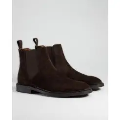 TGA by Ahler Chelsea boots T63 3121-Brown - TGA by Ahler