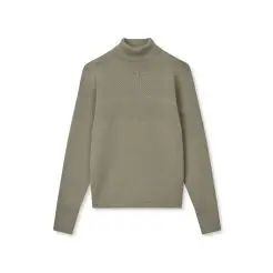 Mads Nørgaard rullekrave strik Klemens Overland Teak - Mads Nørgaard strik & sweat