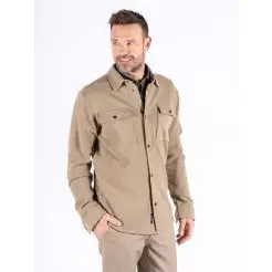 Pre End Jester overshirt 6000195 Greige - Pre end skjorter