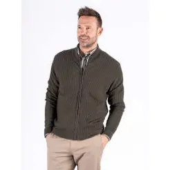 Pre End cardigan Murphy 6000237-Rosin - Pre end strik & sweat
