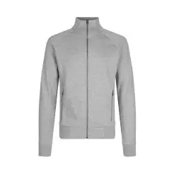ID Cardigan 0628 grå melange - ID cardigan