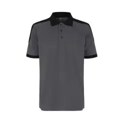 ID PRO wear polo 0322 silver grey - ID polo
