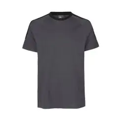 ID PRO wear t-shirt 0302 silver grey - T-shirts & Polo'er