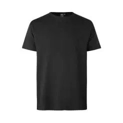 ID stretch t-shirt 0594 sort - T-shirts & Polo'er