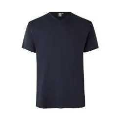 ID t-time t-shirt slim med V-hals 0514 navy - ID t-shirts