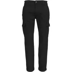 Roberto cargo pants 20066 black - Roberto Jeans