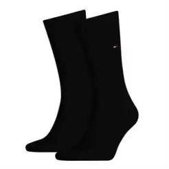 Tommy Hilfiger 2-pak strømper sort - Tommy Hilfiger