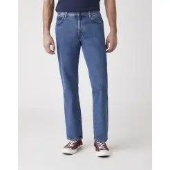 Wrangler Texas jeans u/stræk stonewash W12105096 - Udsalg