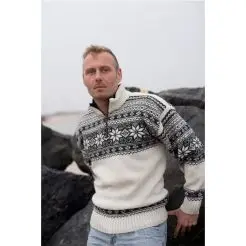 WOOL of Scandinavia norsk sweater - Strik & Sweat