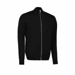 Seven Seas cardigan s660 black - Seven Seas strik