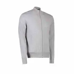 Seven Seas cardigan s660 light grey melange - Seven Seas strik