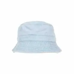 Flexfit bøllehat light blue denim - Bøllehatte