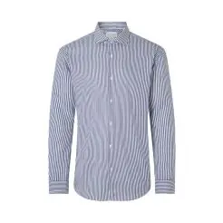 Seven Seas skjorte modern fit S70 navy - Seven Seas