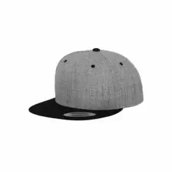 Flexfit børne snapback Light Grey/Black - Børn caps / snapbacks