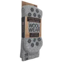 WOOL of Scandinavia ragsokker m/ antiskrid - WOOLWEAR of Scandinavia