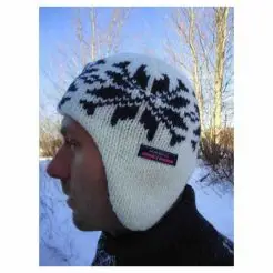 WOOL OF SCANDINAVIA Norwool uldhue m/ øreklapper - Huer