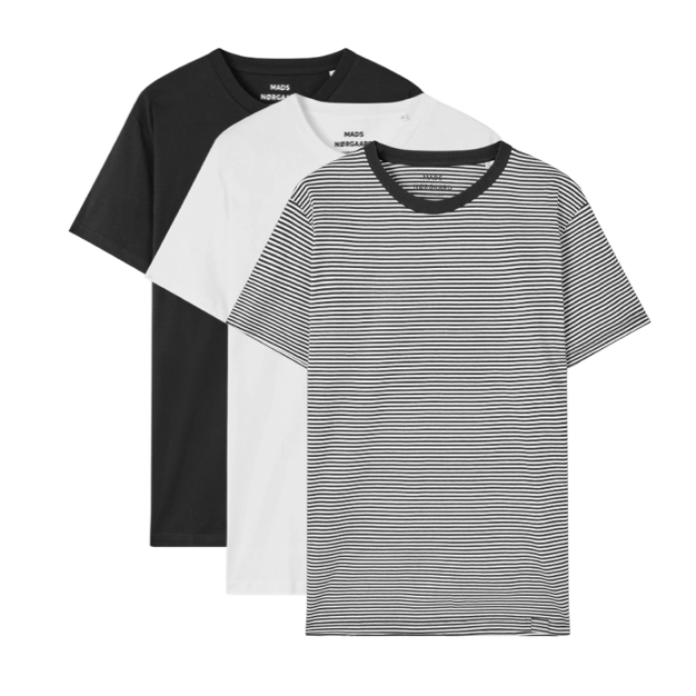 Mads Nørgaard 3-pak t-shirt Thor - 