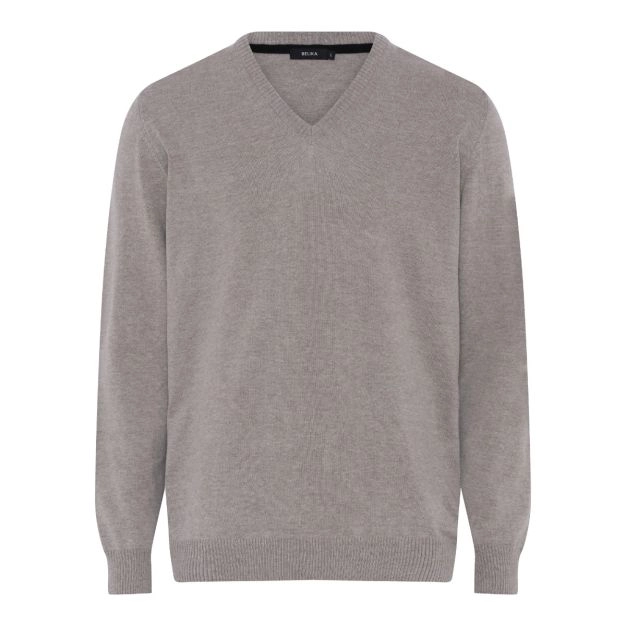 Clipper Toledo Pullover V neck 51567 Vintage Khiki - 
