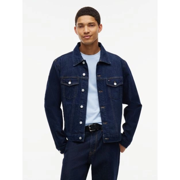 Tommy Hilfiger denim jakke DM0DM22984-1BK - 