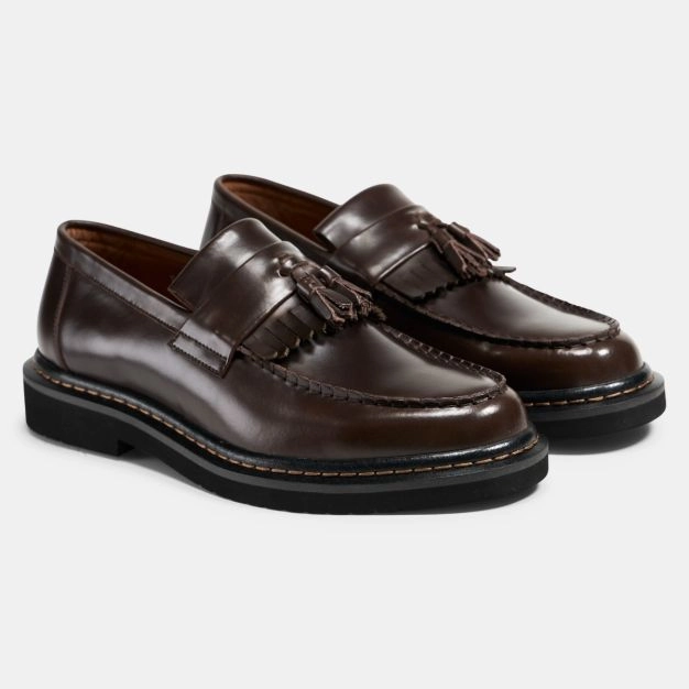 TGA by Ahler loafer T51 2640-Brown - 