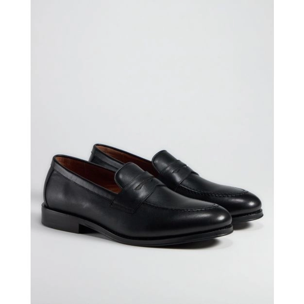 TGA by Ahler loafer T63 1034-Black - 