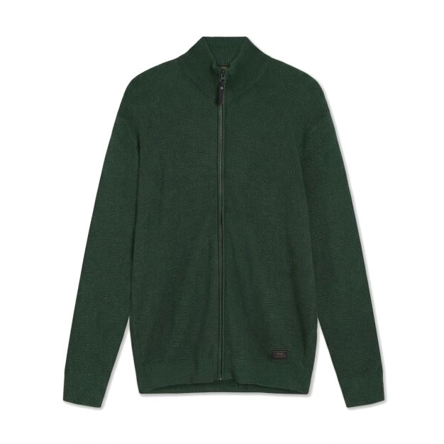 Signal cardigan Connor Evergreen Melange - 